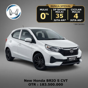 New Honda Brio S CVT